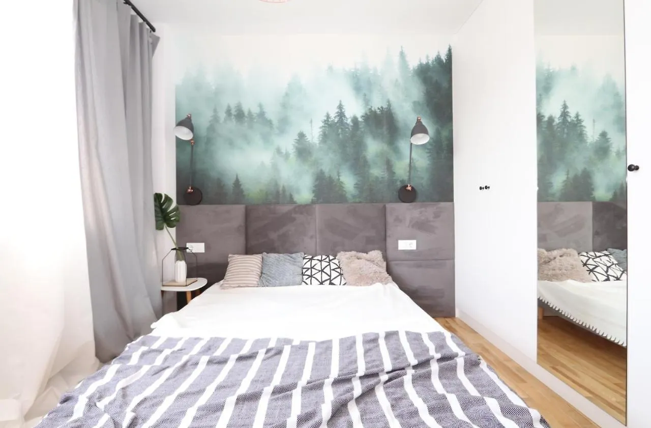 Romaszewskiego Zoliborz Bedroom Pokoj Metro Warschau