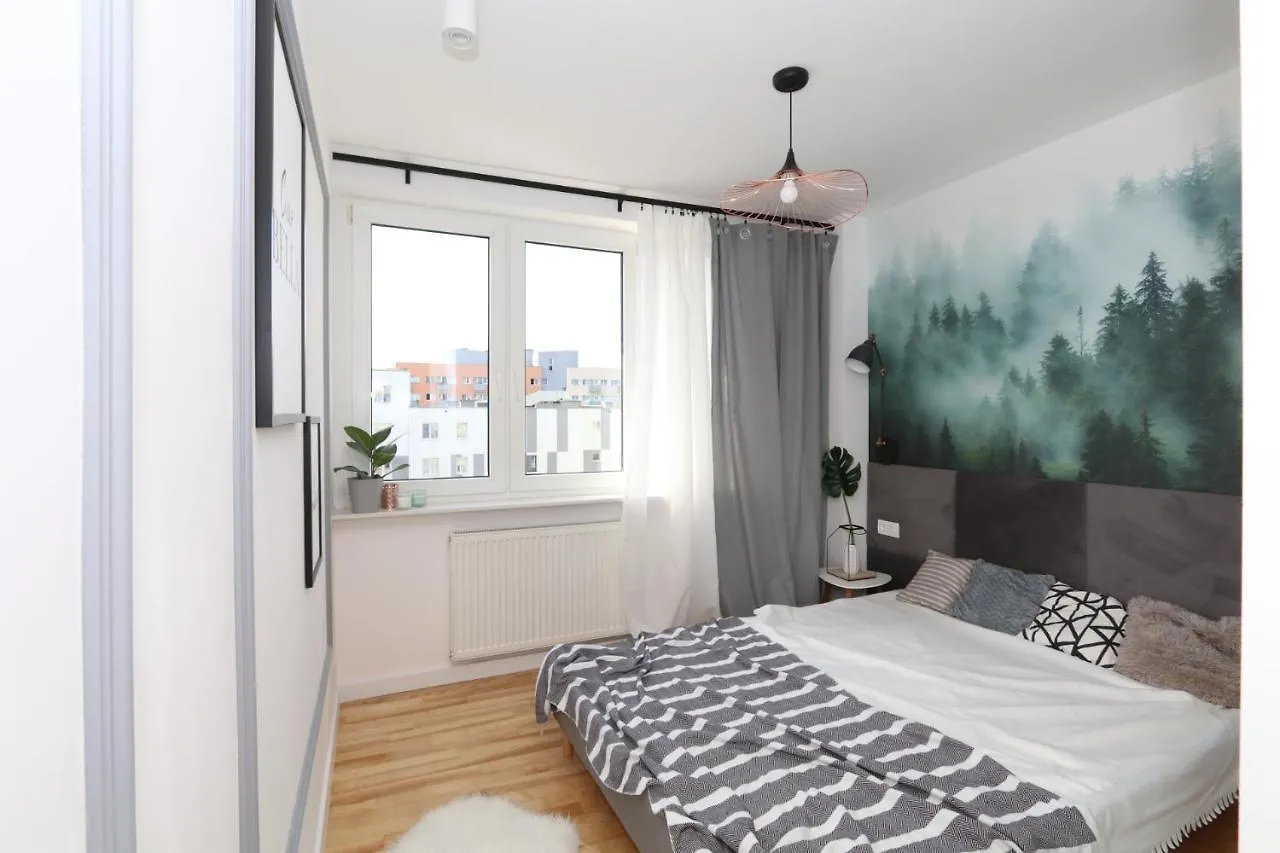 Romaszewskiego Zoliborz Bedroom Pokoj Metro Warschau